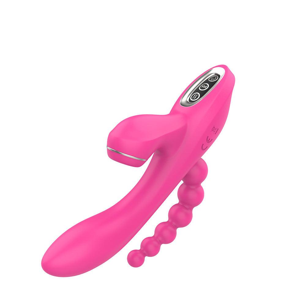 Triple stimulation vibe with oral attachment - Sexdoll.Sex