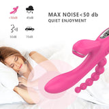 Triple stimulation vibe with oral attachment - Sexdoll.Sex