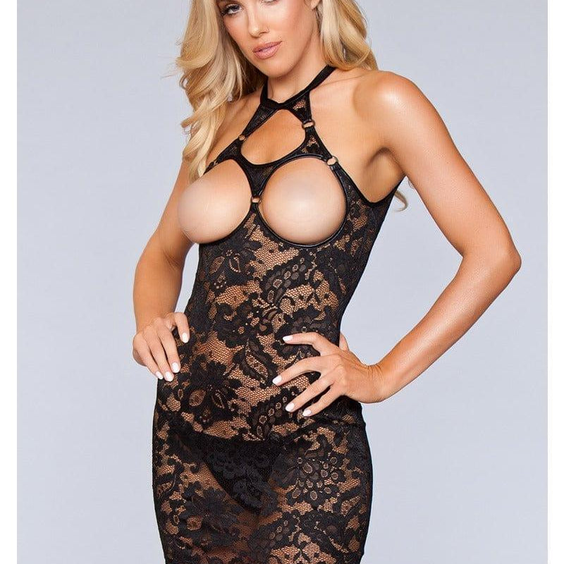 Trisha Lace Open Cup Dress - Sexdoll.Sex