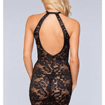 Trisha Lace Open Cup Dress - Sexdoll.Sex