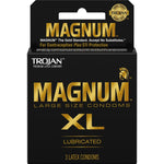 Trojan Magnum XL Lubricated Condoms - 3 Pack & 12 Pack Available! - Sexdoll.Sex