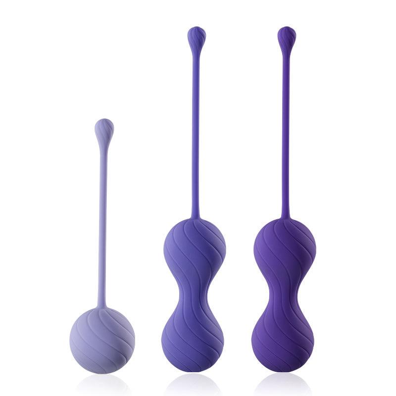 Twin Ball Postpartum Recovery 3-Piece Set - Vaginal Training Kegel Balls - Sexdoll.Sex