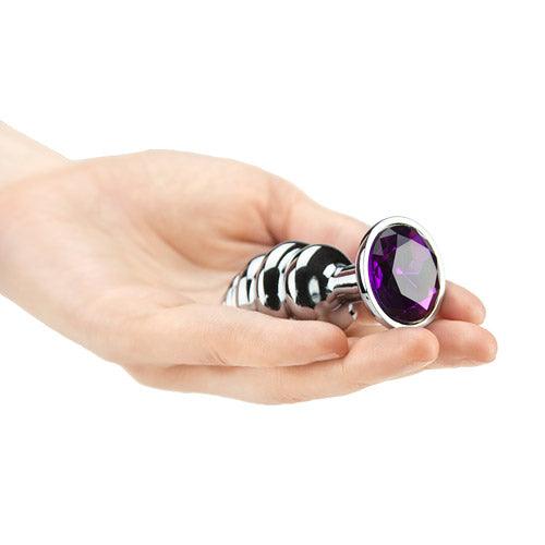 Twisted gem Jeweled metal butt plug - Sexdoll.Sex