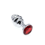 Twisted gem Jeweled metal butt plug - Sexdoll.Sex