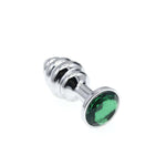 Twisted gem Jeweled metal butt plug - Sexdoll.Sex