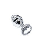 Twisted gem Jeweled metal butt plug - Sexdoll.Sex