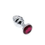 Twisted gem Jeweled metal butt plug - Sexdoll.Sex