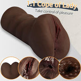 Male Masturbator 650G - Realistic Pocket Pussy with Clitoral and Anal Channels - Sexdoll.Sex