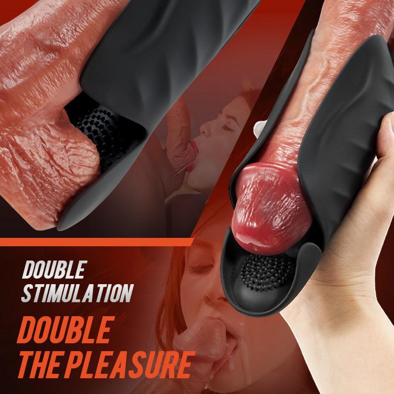 Upgraded 10 Pulse Vibrating Fully Wrapped Glans Trainer - Sexdoll.Sex