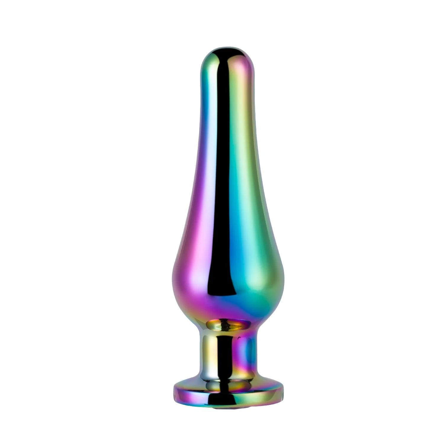 Vase Gem Radiance Curved Metal Gem Butt Plug: Add Glamour to Your Intimate Pleasure - Sexdoll.Sex