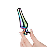 Vase Gem Radiance Curved Metal Gem Butt Plug: Add Glamour to Your Intimate Pleasure - Sexdoll.Sex