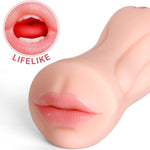 Versatile Double Delight Masturbator - Explore Sensational Stimulation - Sexdoll.Sex