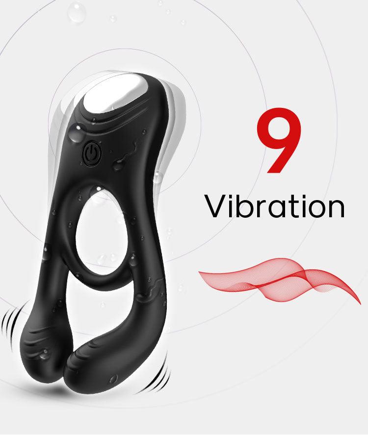 Versatile Mateo Vibrating Cock Ring - Elevate Shared Pleasure - Sexdoll.Sex