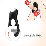 Versatile Mateo Vibrating Cock Ring - Elevate Shared Pleasure - Sexdoll.Sex