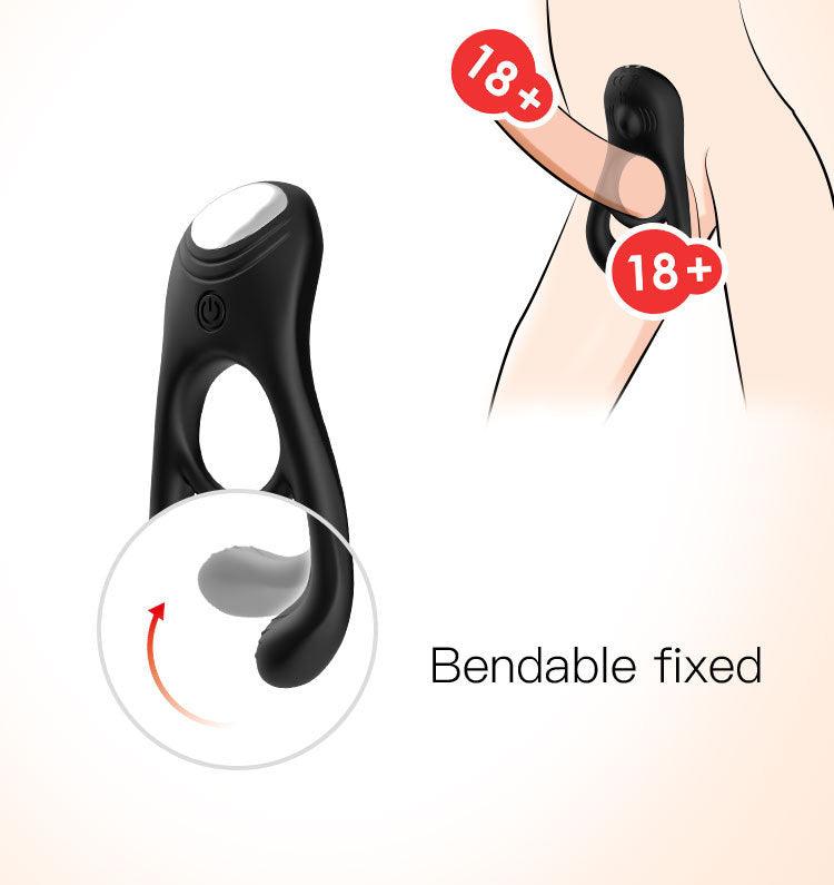 Versatile Mateo Vibrating Cock Ring - Elevate Shared Pleasure - Sexdoll.Sex