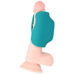 Vibrating Ribbed Silicone Penis Gripper Stroker | Rechargeable HJ & BJ Aide - Sexdoll.Sex