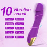 Vibrator for Women - Classic Vibrators, Dildo Vibrator, 10 Vibration Modes - Sexdoll.Sex