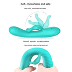 Waterproof Round Liquid Silicone Octopus Vibrator - Sexdoll.Sex