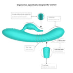 Waterproof Round Liquid Silicone Octopus Vibrator - Sexdoll.Sex