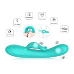 Waterproof Round Liquid Silicone Octopus Vibrator - Sexdoll.Sex