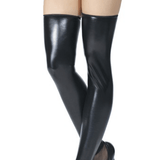 Wet Look Mesh Stockings - Sexdoll.Sex