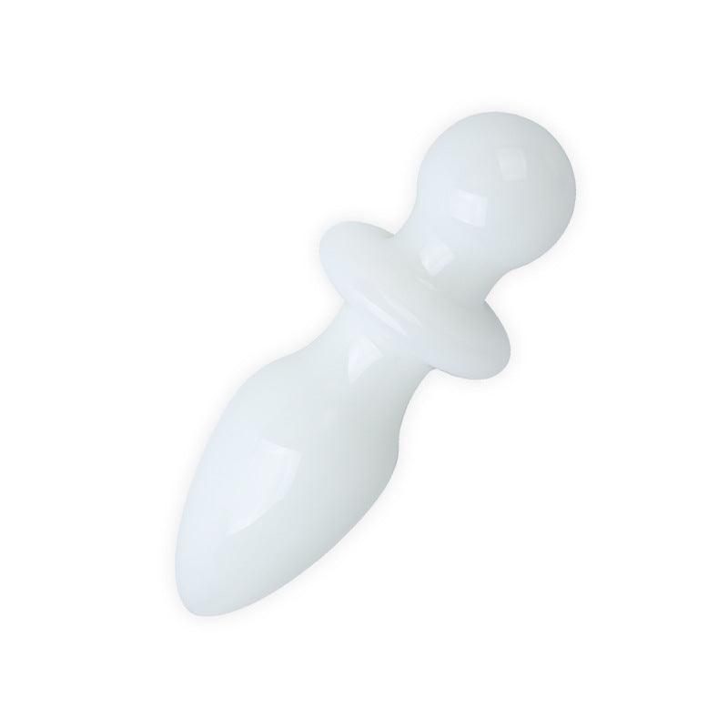 White Jade - Set of 3 Glass Anal Plugs for Custom Pleasure - Sexdoll.Sex