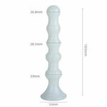 White Jade - Set of 3 Glass Anal Plugs for Custom Pleasure - Sexdoll.Sex