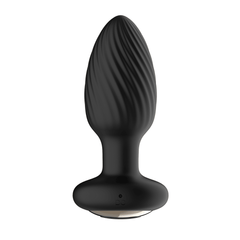 Wireless Rotating & Rim Job Anal Plug - Sexdoll.Sex