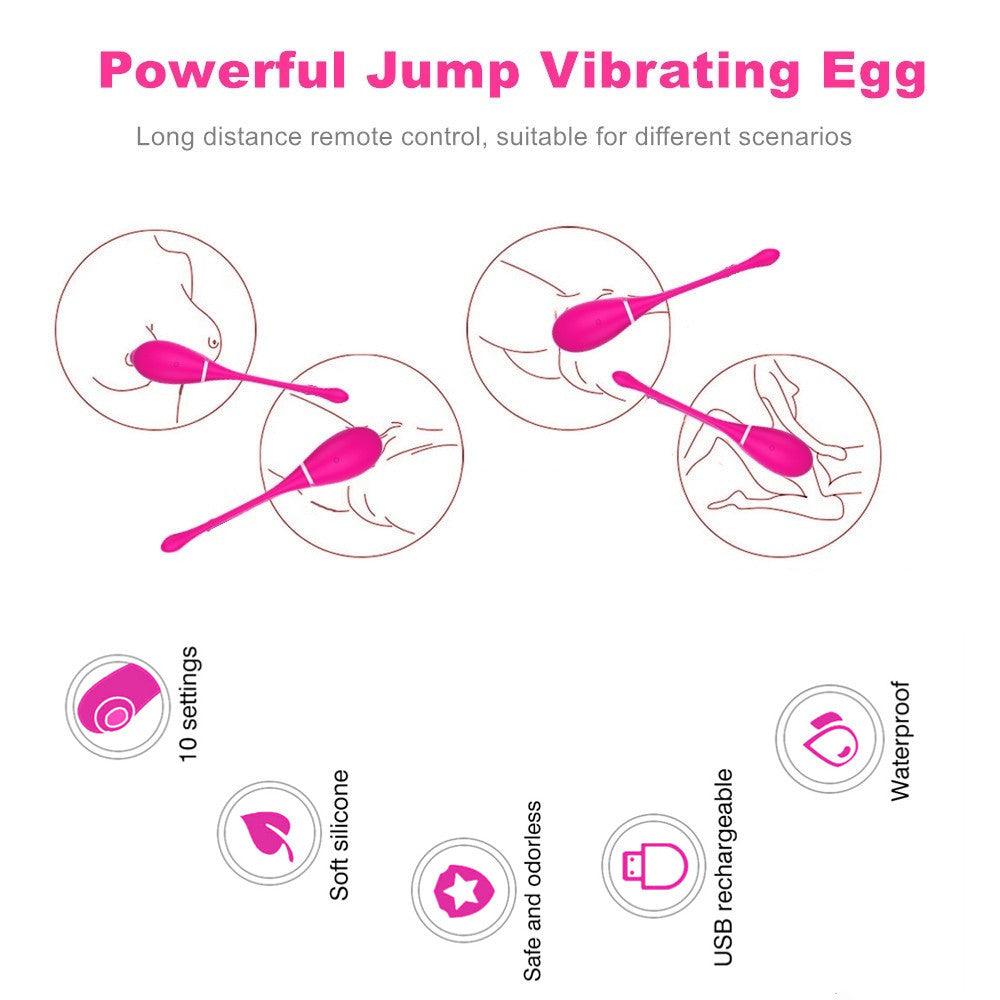 Wireless Vibrating Egg Massager (It's Waterproof!) - Sexdoll.Sex