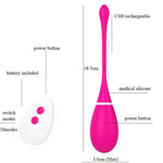 Wireless Vibrating Egg Massager (It's Waterproof!) - Sexdoll.Sex