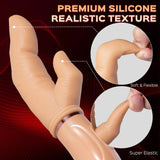 Zayn - Vibrating & Tapping Realistic Finger-shaped Dildo 4.4 Inch - Sexdoll.Sex