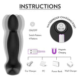 Zeus - Detachable Prostate Stimulator with Bullet Vibrator - Sexdoll.Sex