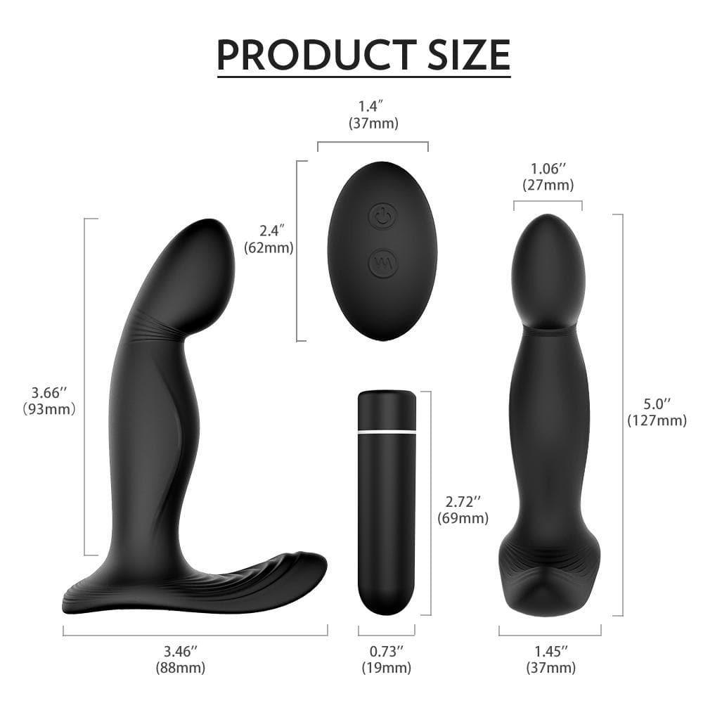 Zeus - Detachable Prostate Stimulator with Bullet Vibrator - Sexdoll.Sex